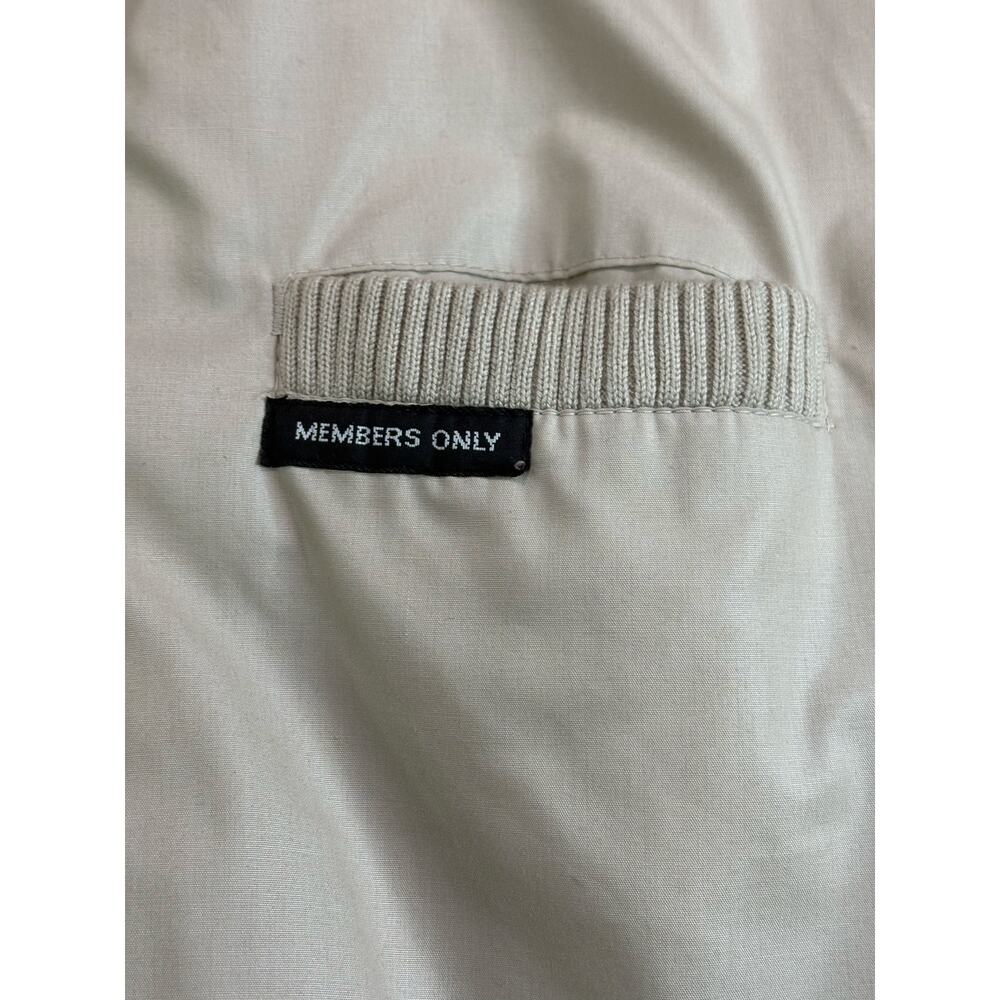 Members Only Beige Jacket - Picture 2 of 10